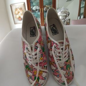 Women's Hello Kitty Vans size 9.5